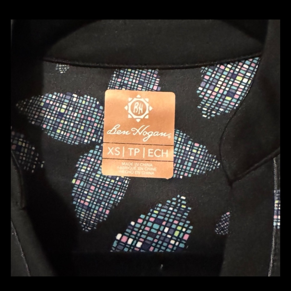 Ben Hogan Floral Black Active/Golf Dress NWT Size XS - Picture 3 of 7